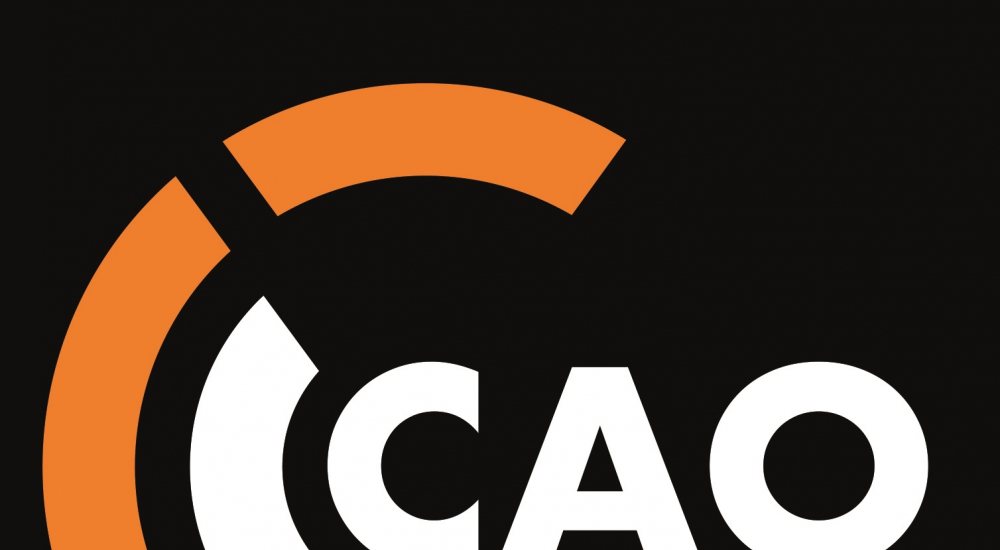 Café Cao logo staande