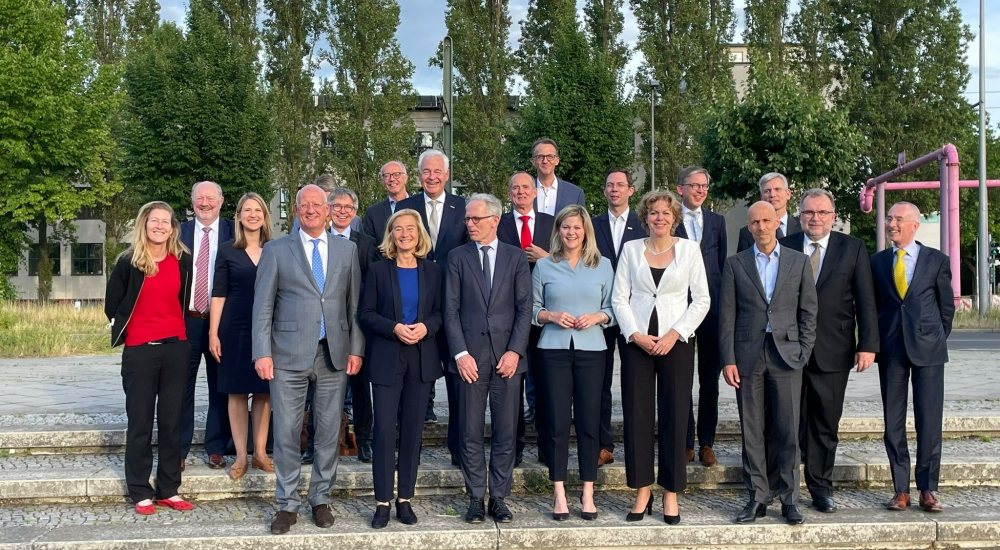 Groepsfoto Tag der Industrie