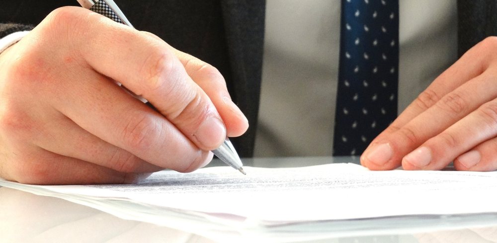 Ondertekening contract