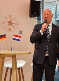 Theo opening HHT Paviljoen Hannover Messe