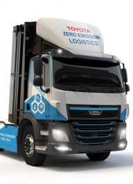 Waterstof vrachtwagen