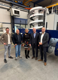 werkbezoek bij Royal Apollo