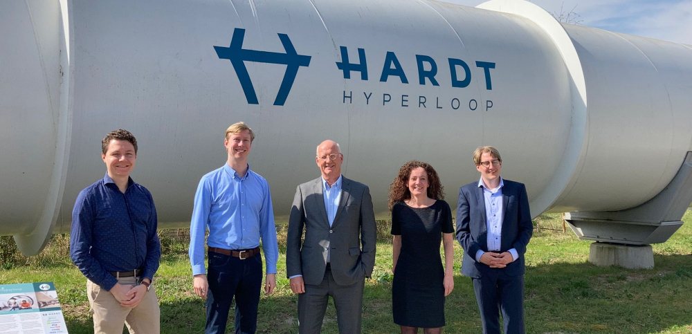 Groepsfoto Hardt Hyperloop
