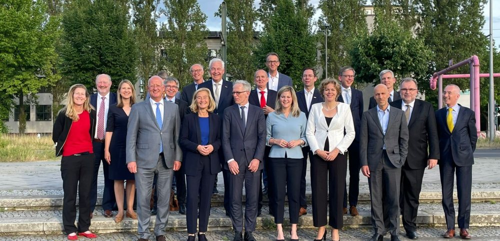 Groepsfoto Tag der Industrie