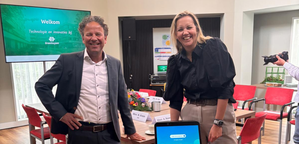 Minister Agema op werkbezoek bij Leonardushof