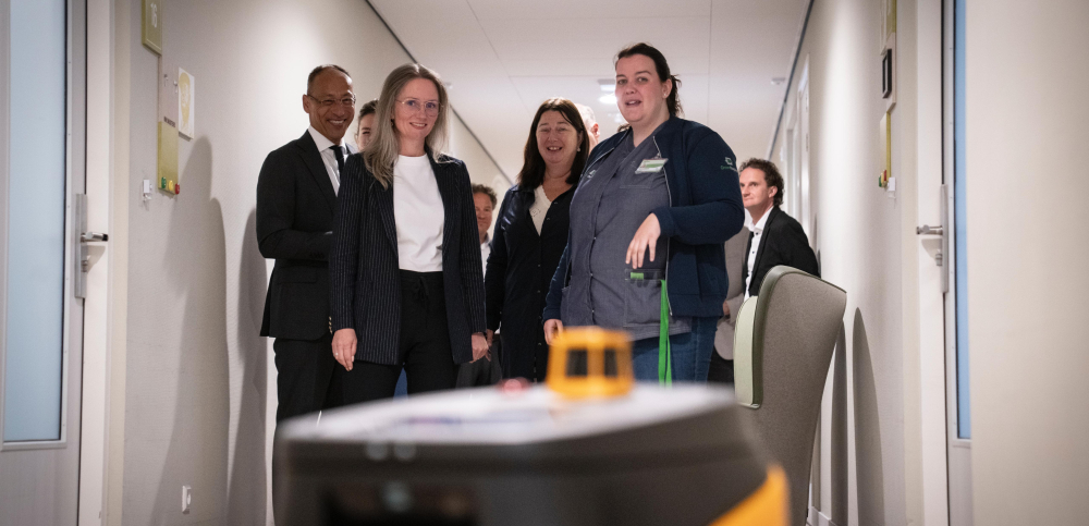 Minister Agema op werkbezoek bij Leonardushof